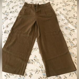 Banana Republic pants size 4 brown wide leg pleats